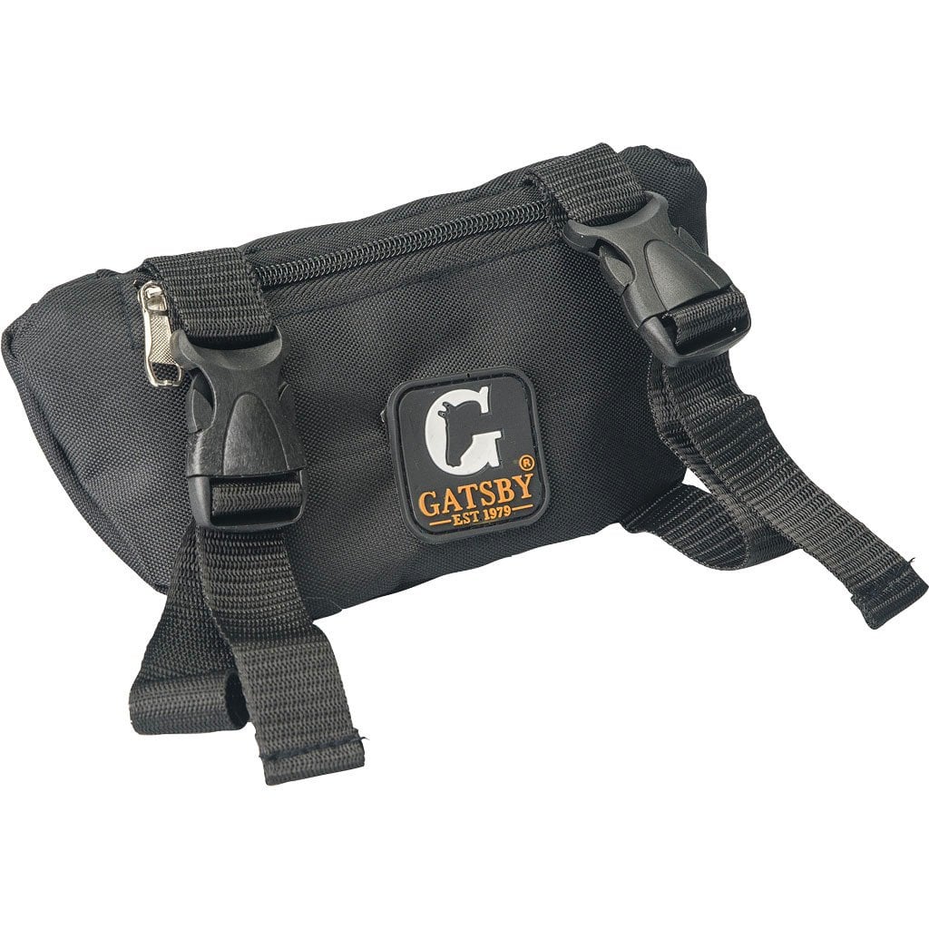 4-490825 Black Nylon Saddle Pouch