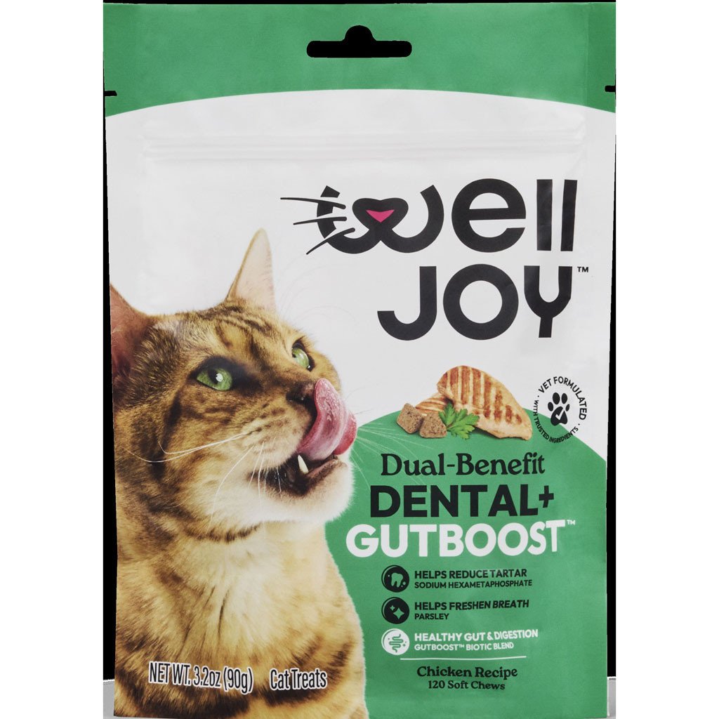 WCTD24 3.2 oz Dental Plus Gutboost Cat Treat