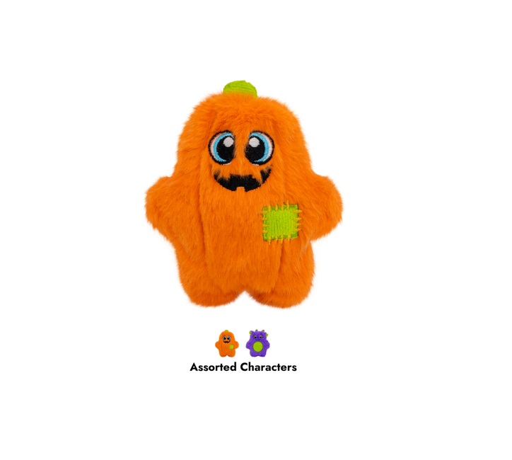 HW26D121 Halloween Mini Snuzzles Plush Dog Toy, Assorted Color - Extra Small