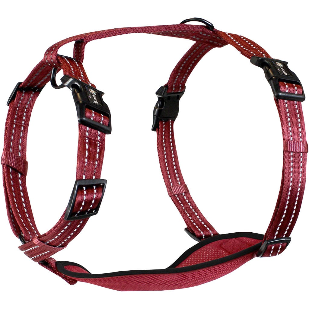 HNS ES LG RD Adventure Harness, Red - Large
