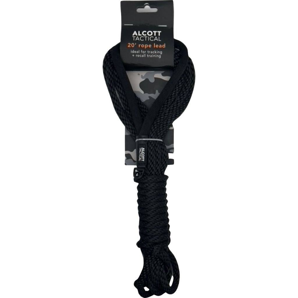RL TCT 30FT BK 30 ft. Tactical Rope Leash, Black