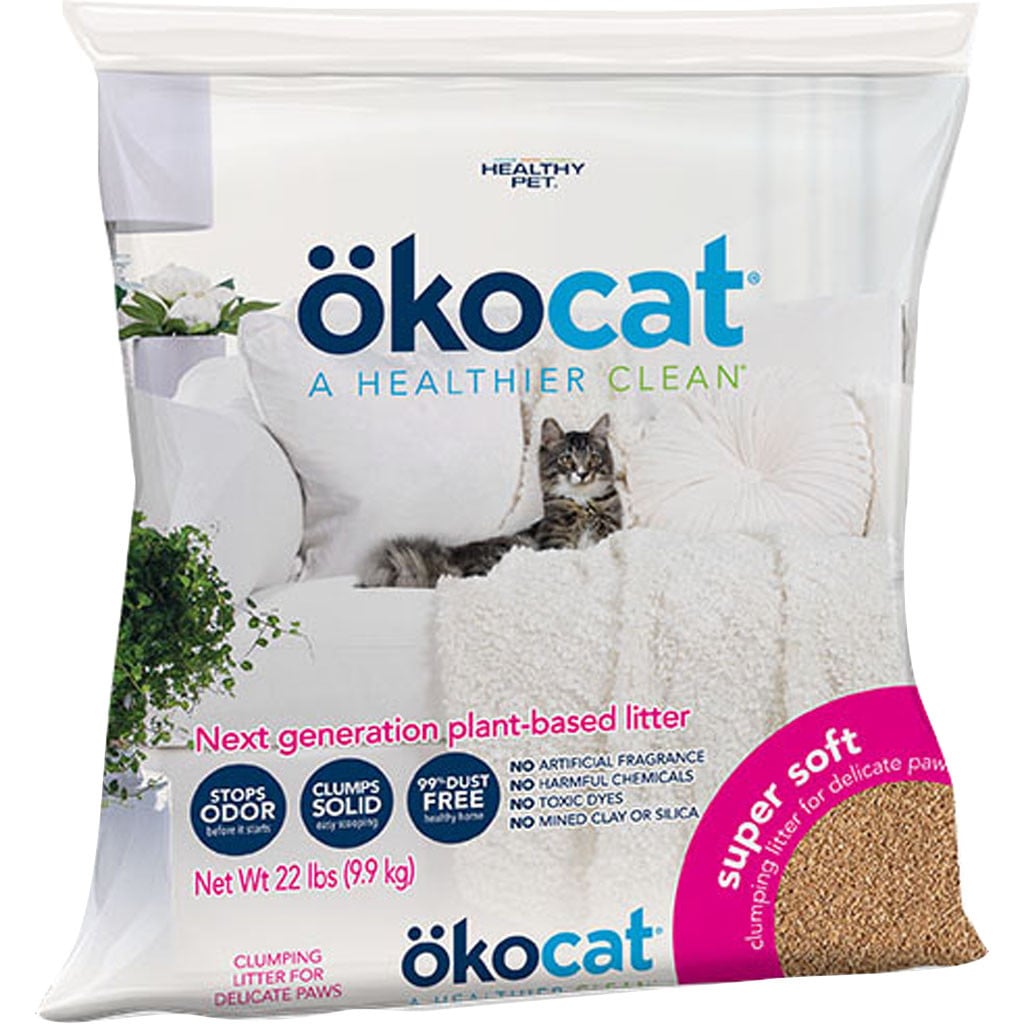 L0863 22 lbs Super Soft Clumping Wood Cat Litter