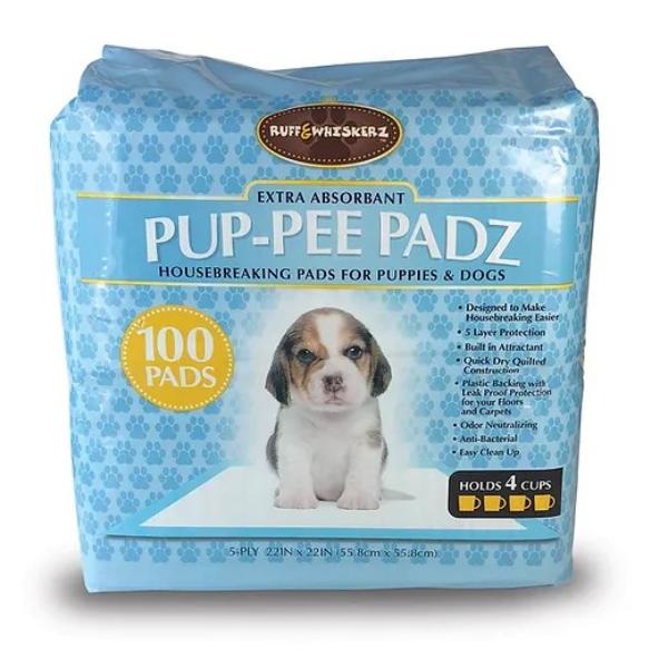 1591 Pup-Pee Pads - 100 Count