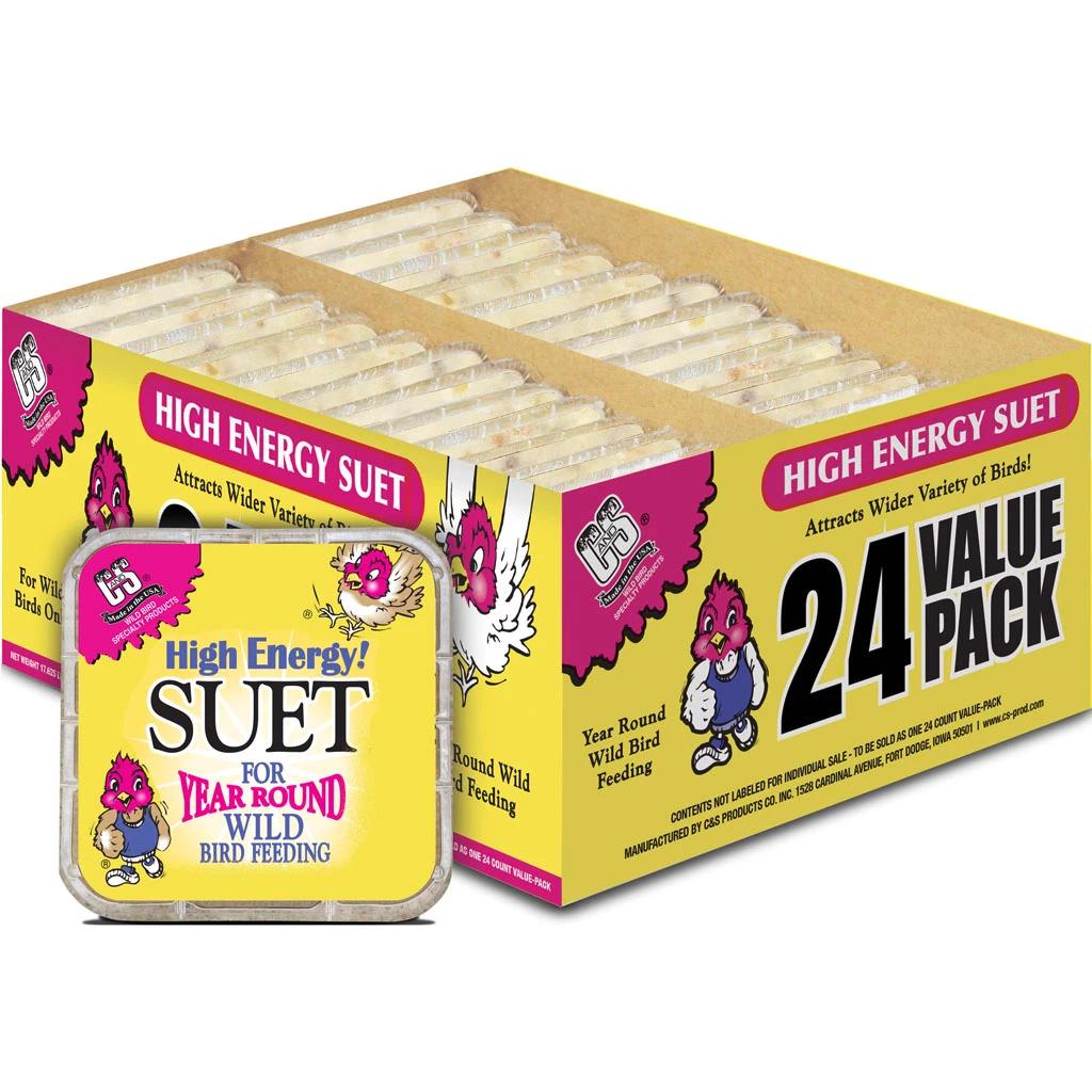 100552503 11.75 oz Treat Suet Value Pack - High Energy - Pack of 24