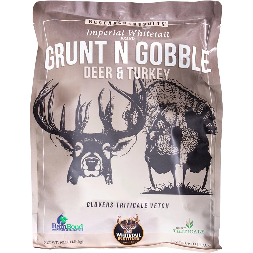 Whitetail Institute Imperial Whitetail Grunt N Gobble Food Plot Seed Mix