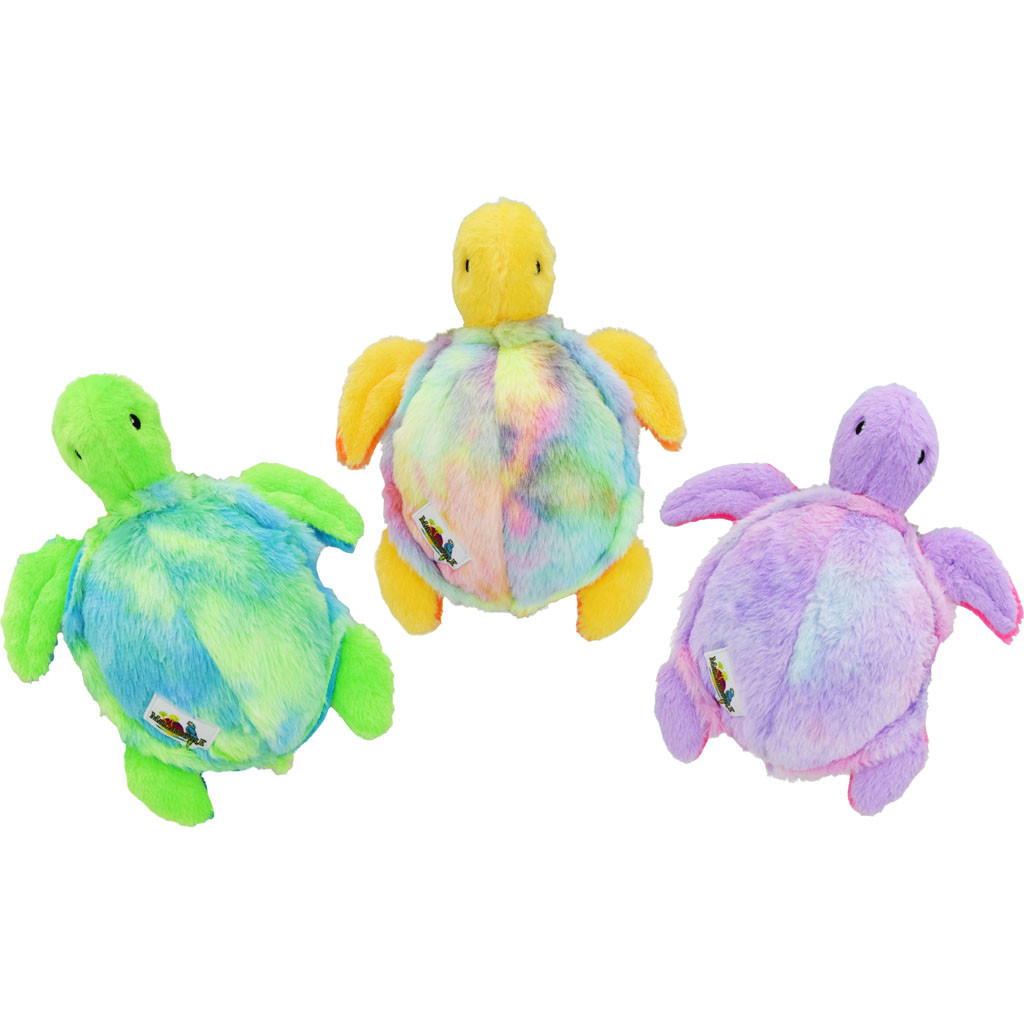 56387 Margaritaville Turtle Plush Dog Toy, Assorted Color - Medium