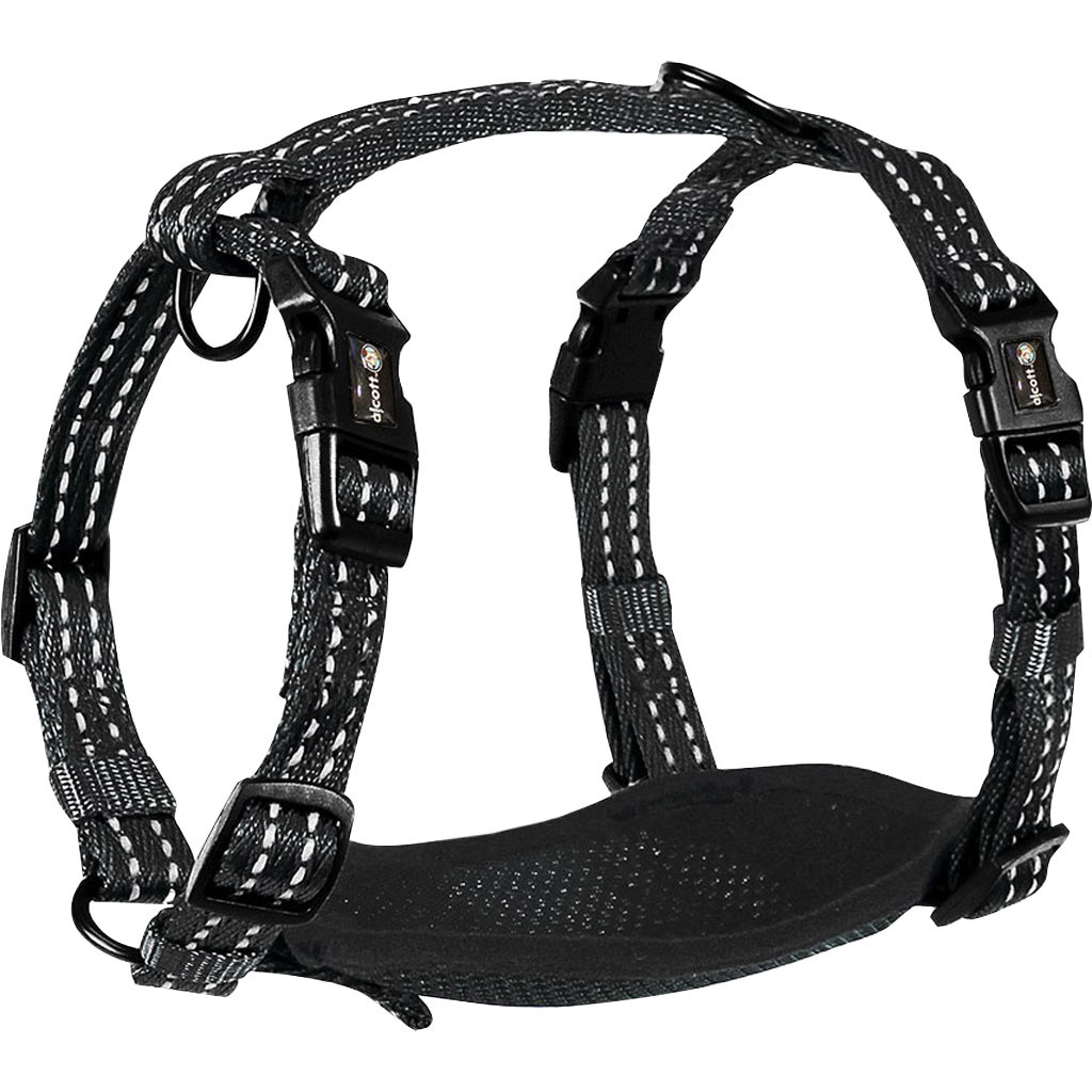 HNS ES SM BK Adventure Harness, Black - Small