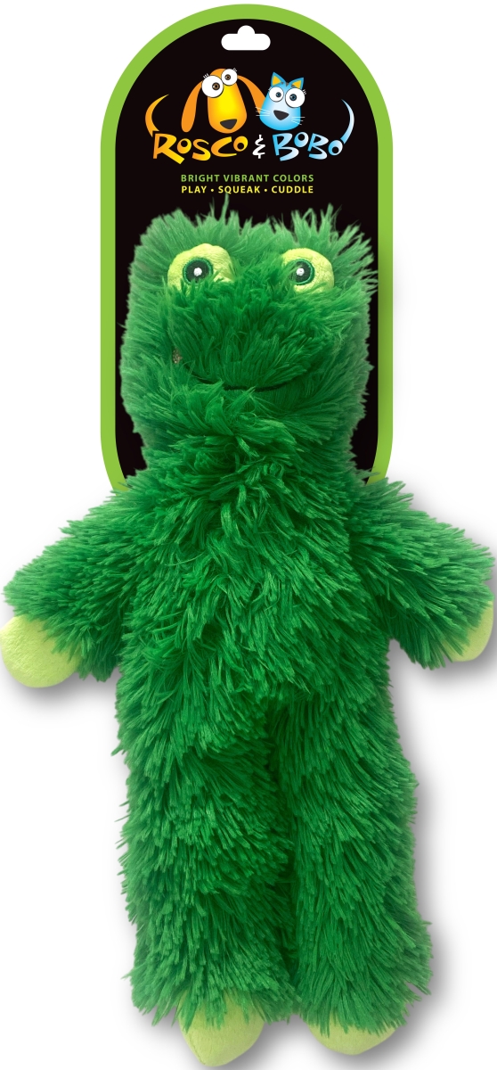 1375 Frog Plush Dog Toys