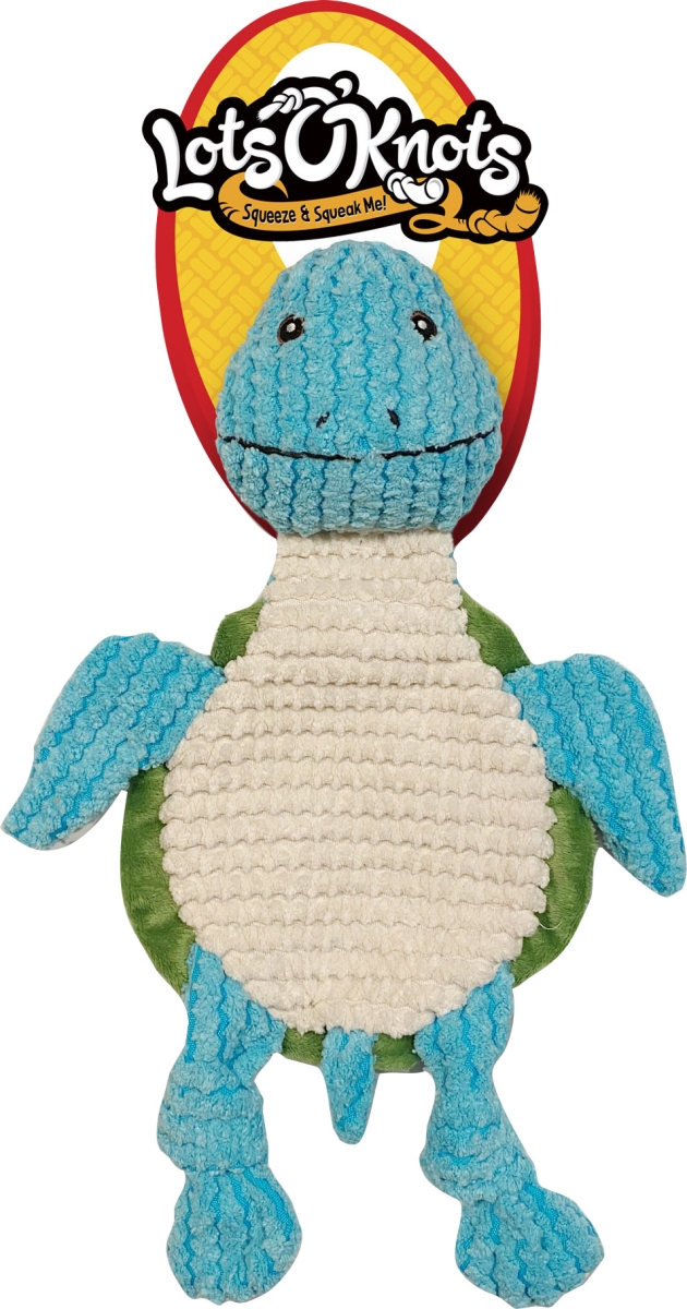 1806 Assorted Fish & Turtle Plush Dog Toy