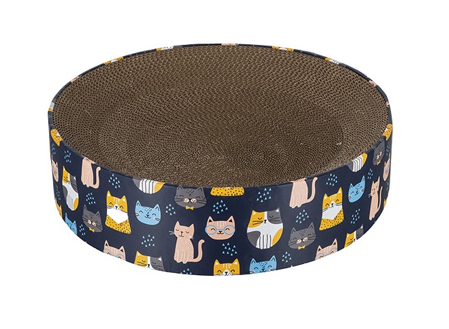 22127743 15.6 x 4 in. Corrugate Scratch Cats Bed
