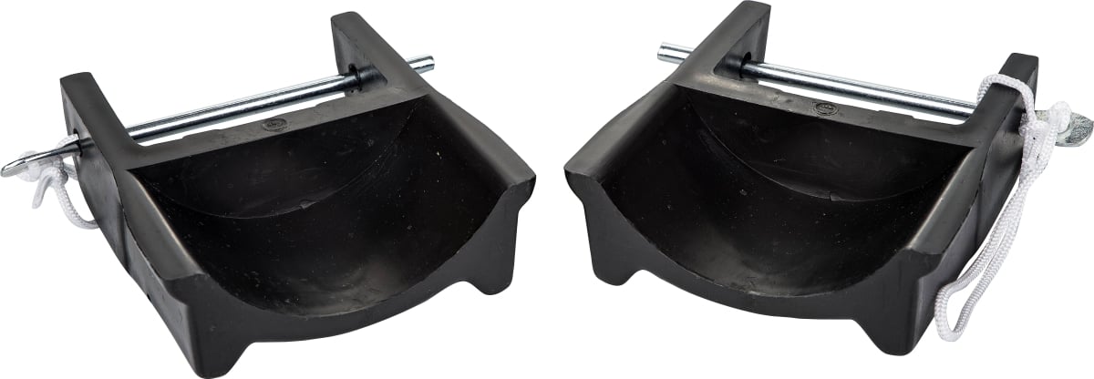 4-309261 Poly Jump Cups with Pin, Black