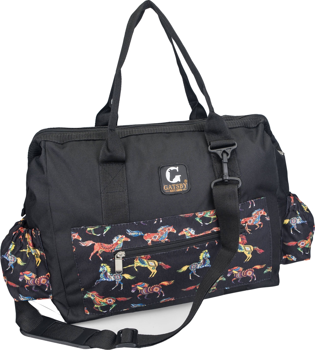 4-490814 Painted Ponies Nylon Grooming Tote