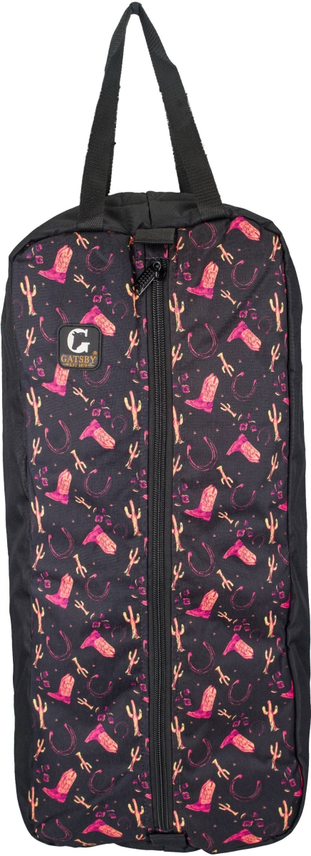4-490817 Nylon Padded Bridle Halter Bag, Lucky Boots