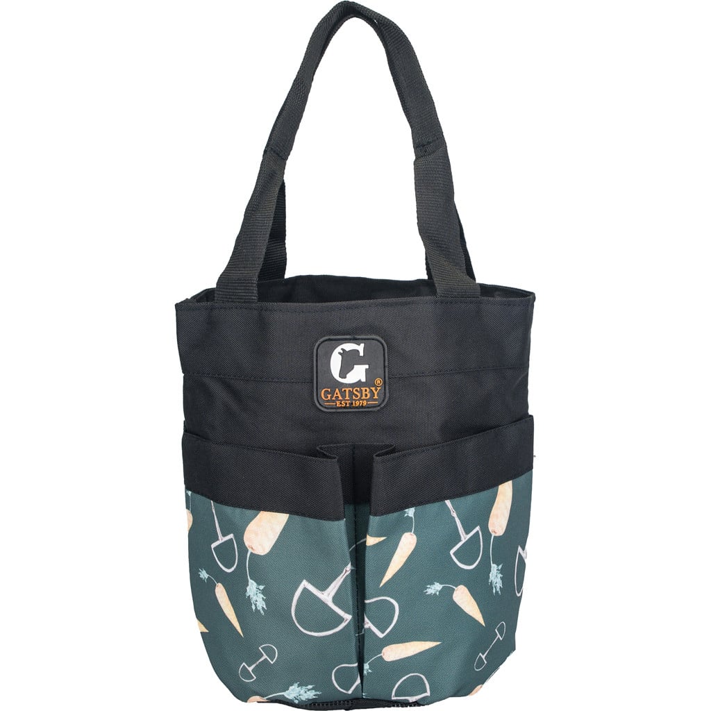 4-490832 Nylon Stable Tote with Mesh Bottom, Carrots
