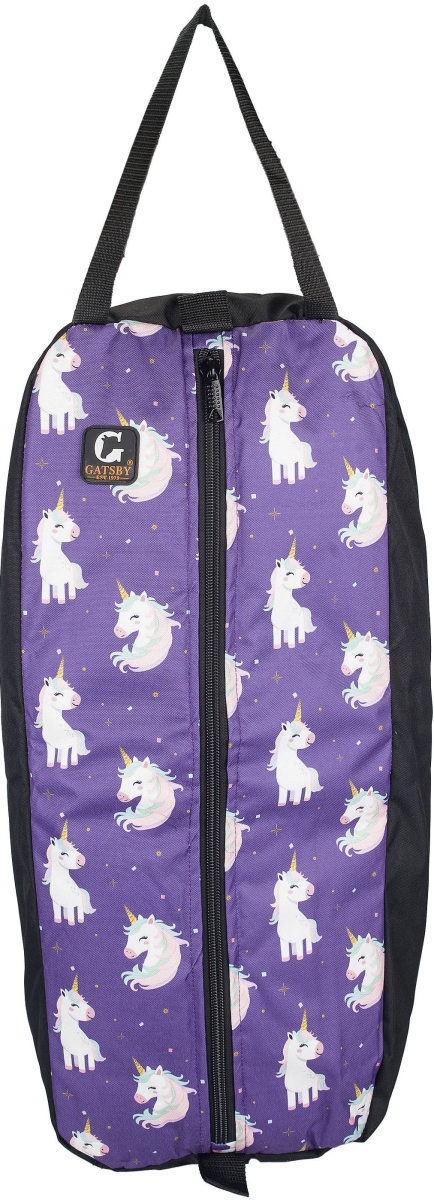 4-500637 Nylon Padded Bridle Halter Bag, Unicorns
