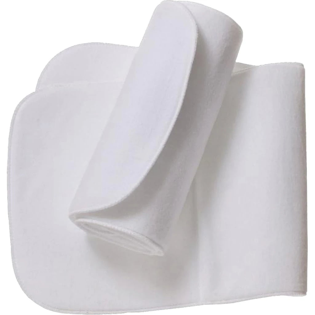 4-523453 14 in. No Bow Bandages, White