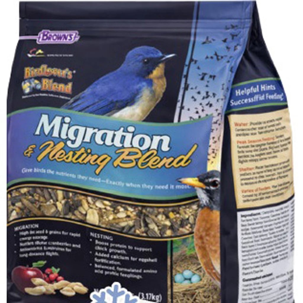 40814 7 lbs Bird Lovers Migration & Nesting Blend Bird Food