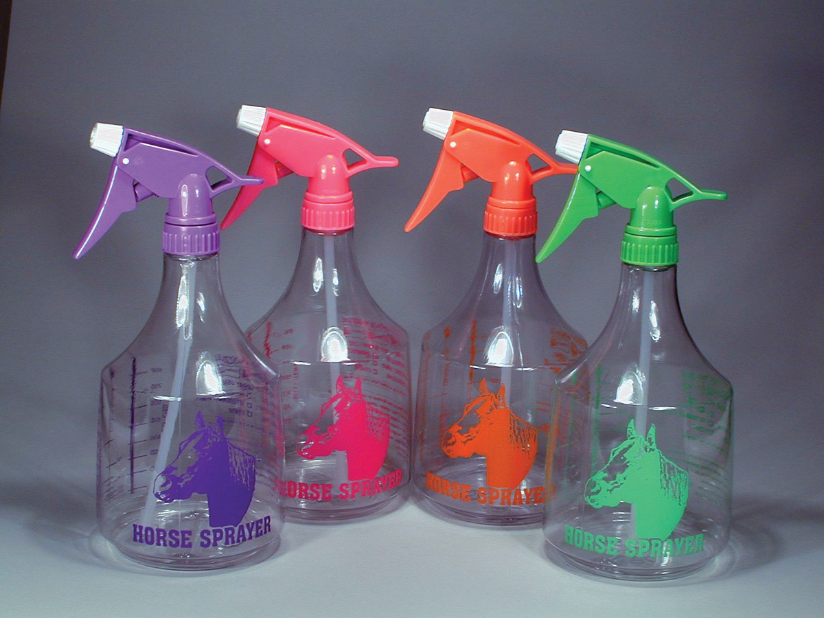 800482-290104 36 oz Neon Horse Spray Bottle, Green