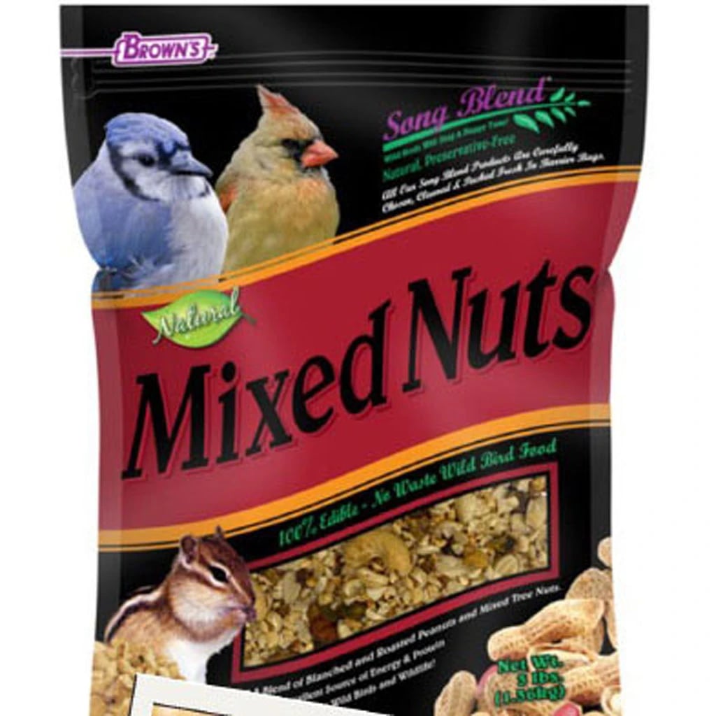 40905 3 lbs Song Blend Mixed Nuts Bird Food