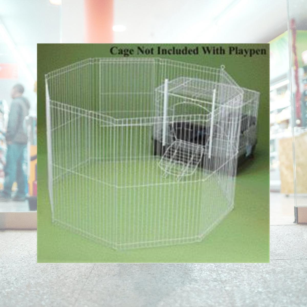 Picture of Ware Clean Living Playpen White - 02072