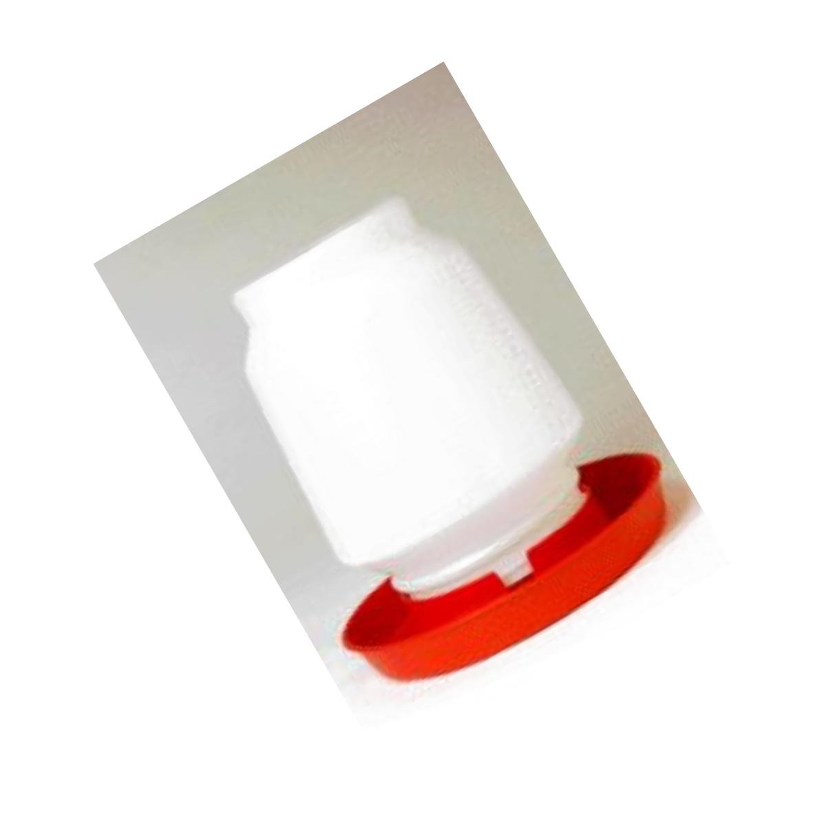 Picture of Miller Plastic Screw On Jar White 1 Gallon - 666