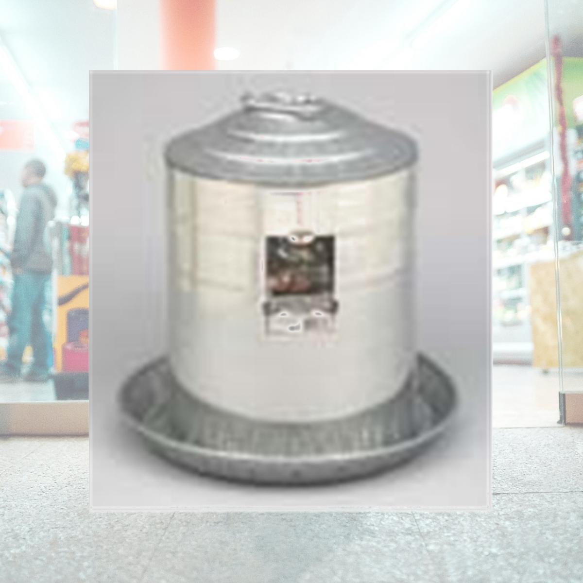 Picture of Miller Galvanized Double Wall Waterer 5 Gallon - 9835