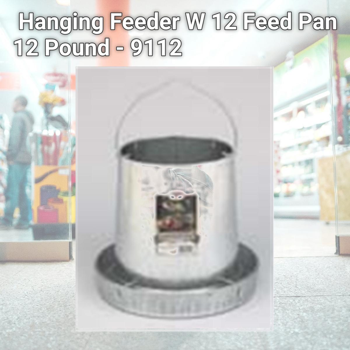 Picture of Miller Hanging Feeder W 12 Feed Pan 12 Pound - 9112