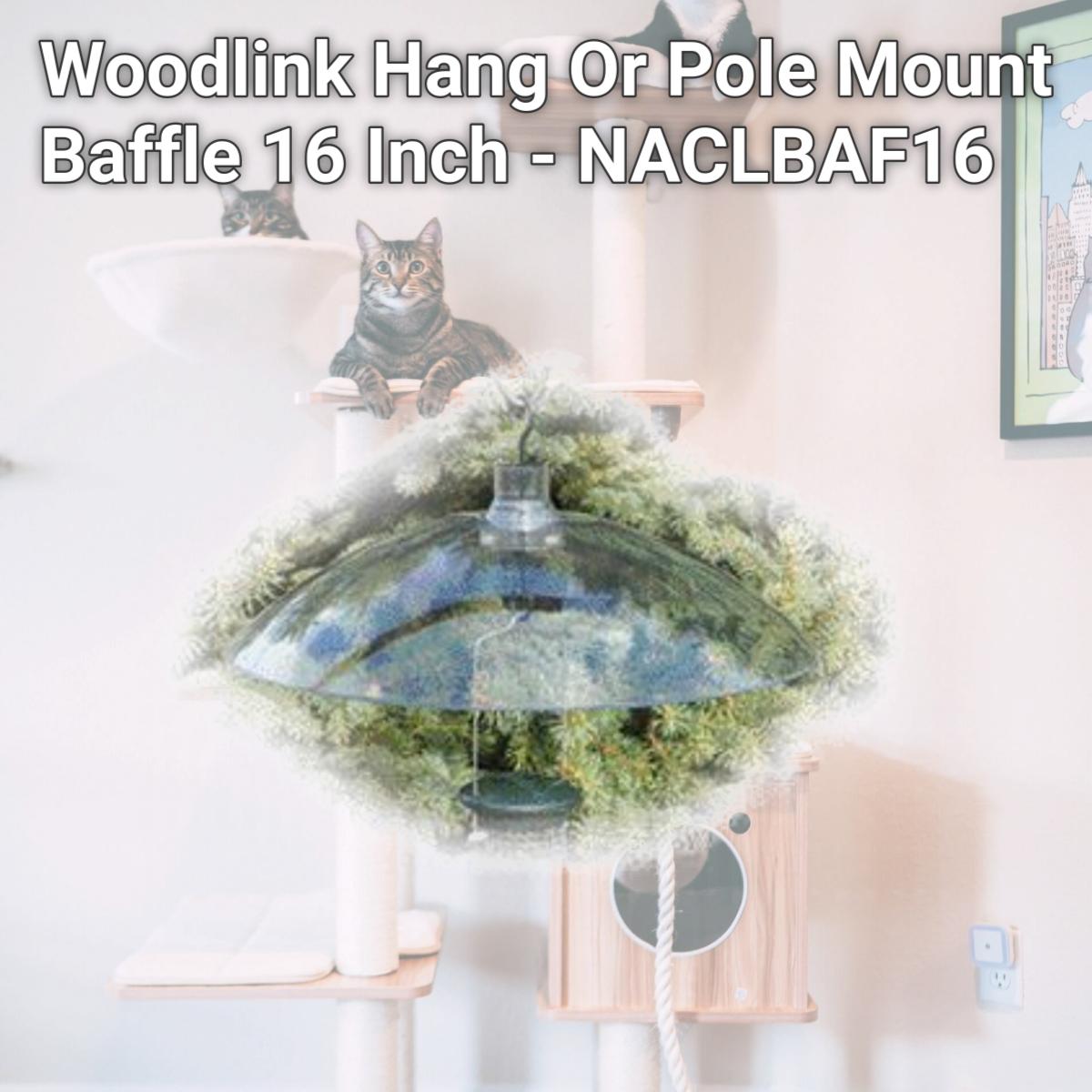 Picture of Woodlink Hang Or Pole Mount Baffle 16 Inch - NACLBAF16