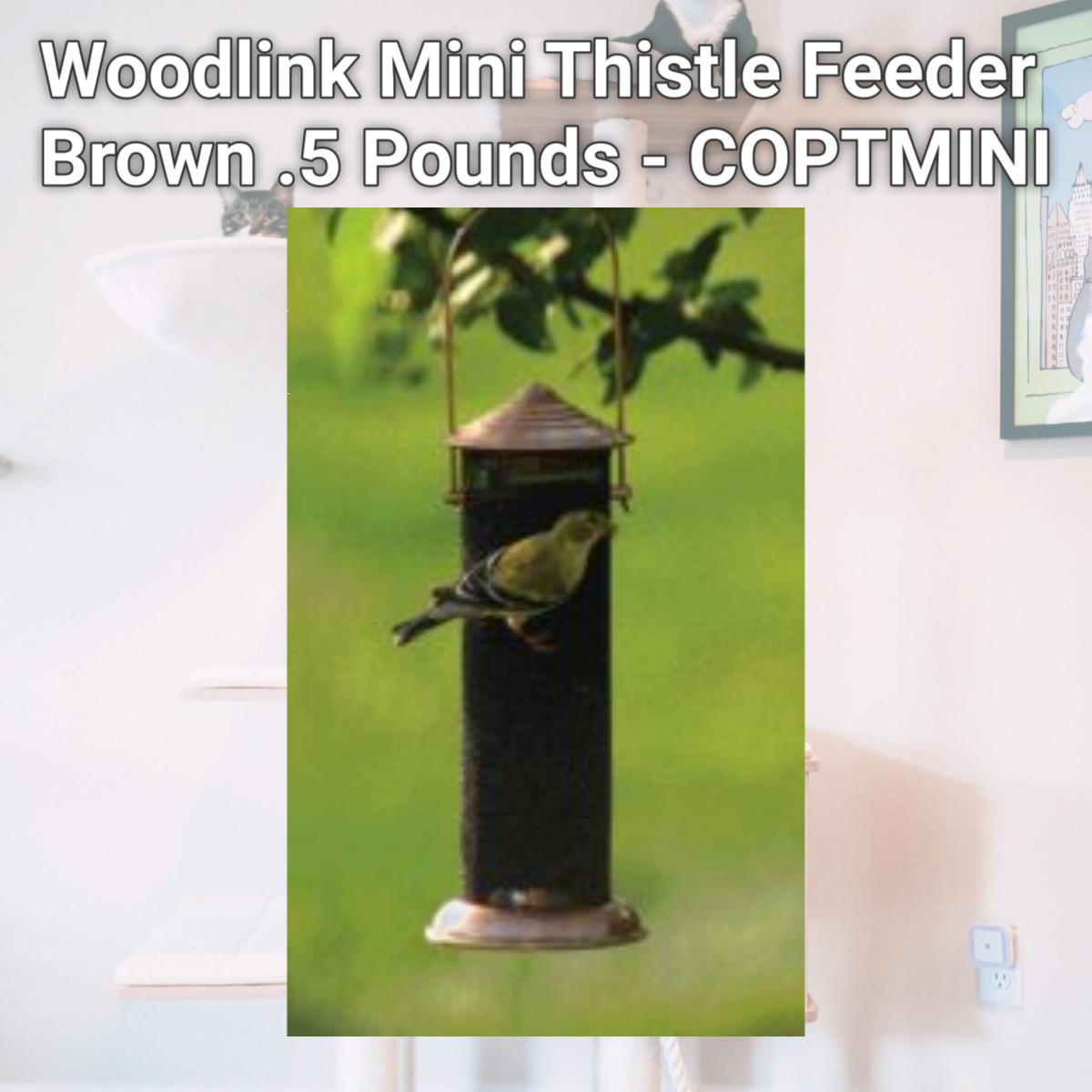 Picture of Woodlink Mini Thistle Feeder Brown .5 Pounds - COPTMINI