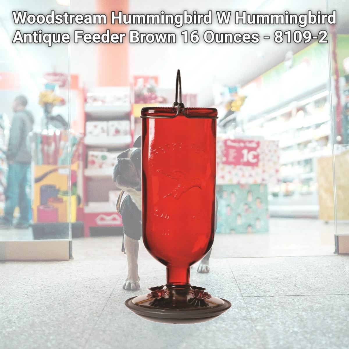 Picture of Woodstream Hummingbird W Hummingbird Antique Feeder Brown 16 Ounces - 8109-2