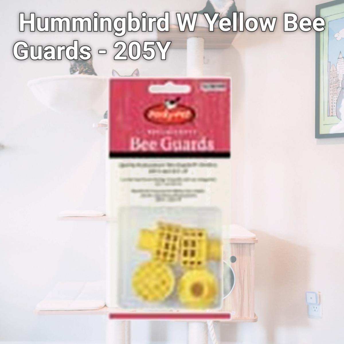 Picture of Woodstream Hummingbird W Yellow Bee Guards - 205Y