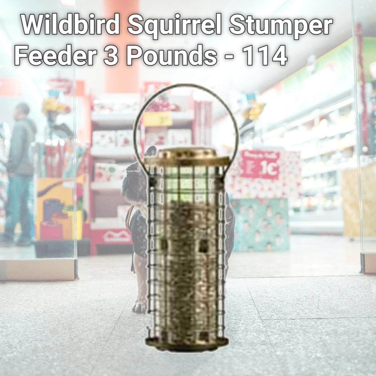 Picture of Woodstream Wildbird Squirrel Stumper Feeder 3 Pounds - 114