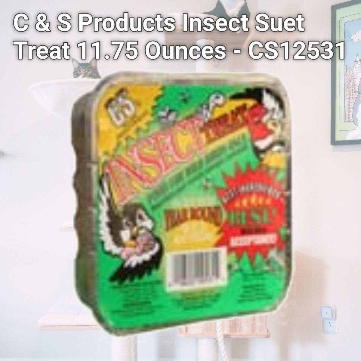 Picture of C & S Products Insect Suet Treat 11.75 Ounces - CS12531