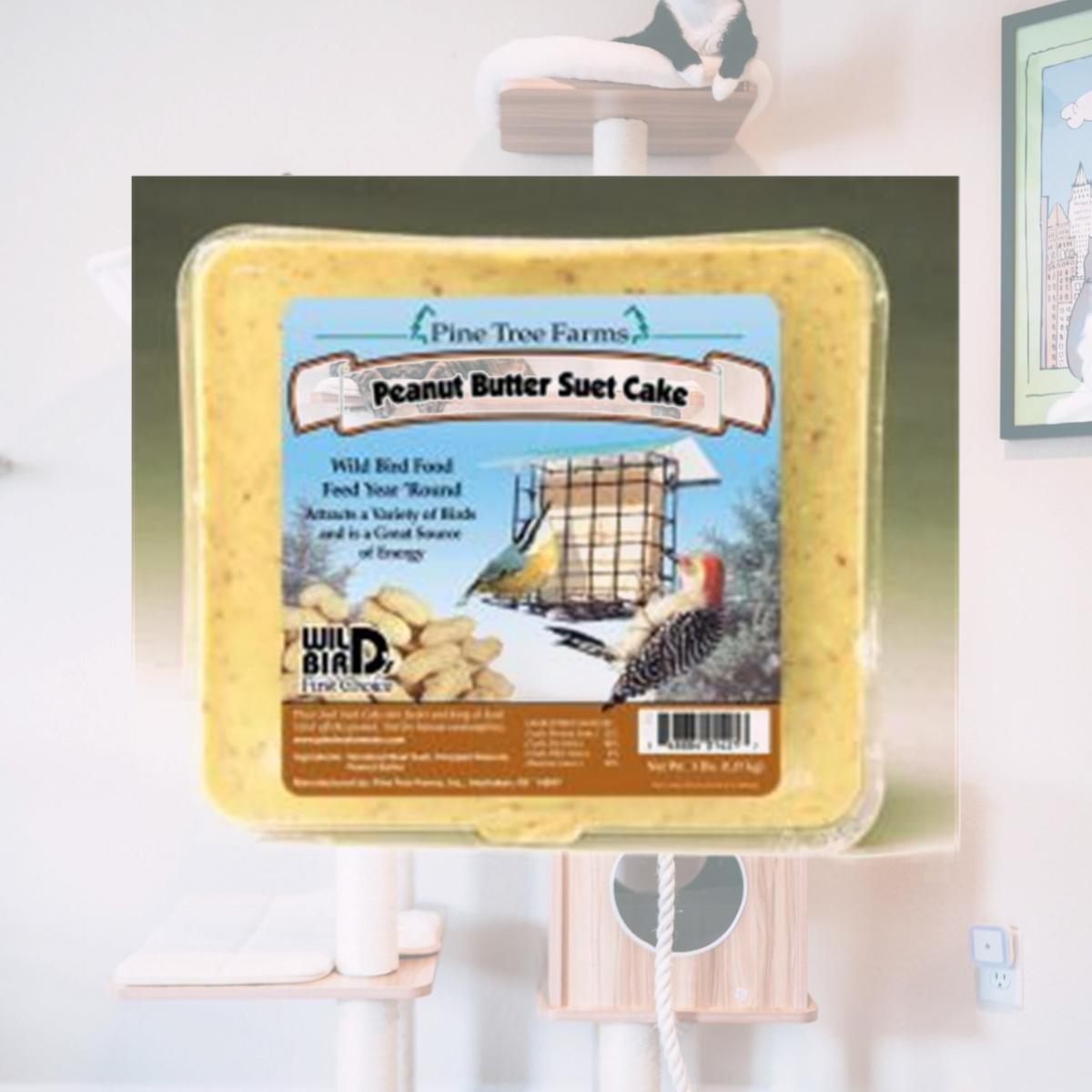 Picture of Pine Tree Farms Suet Cake Peanut Butter 3 Pounds - 01421 