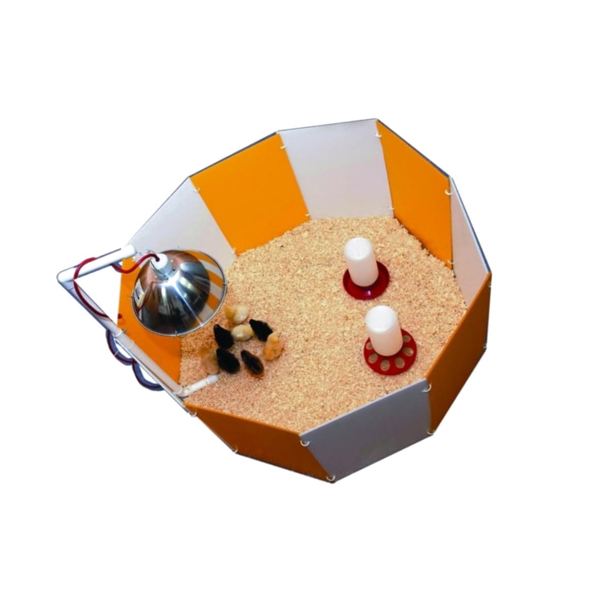 Picture of Farm Innovators-Farm Baby Chick Starter Home Orange & White 3700