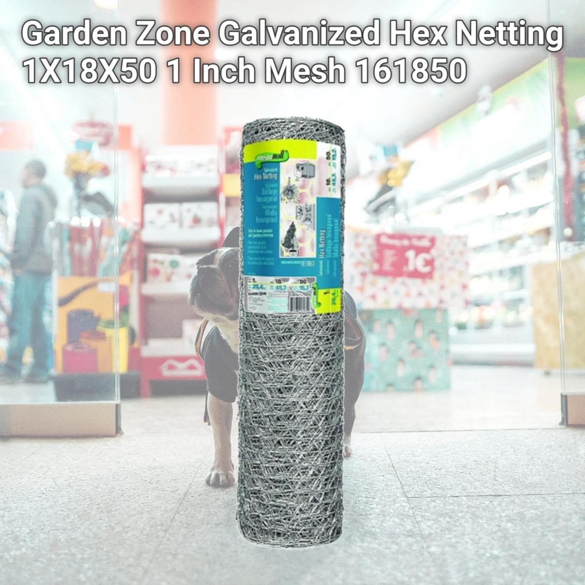 Picture of Garden Zone Galvanized Hex Netting 1X18X50 1 Inch Mesh 161850