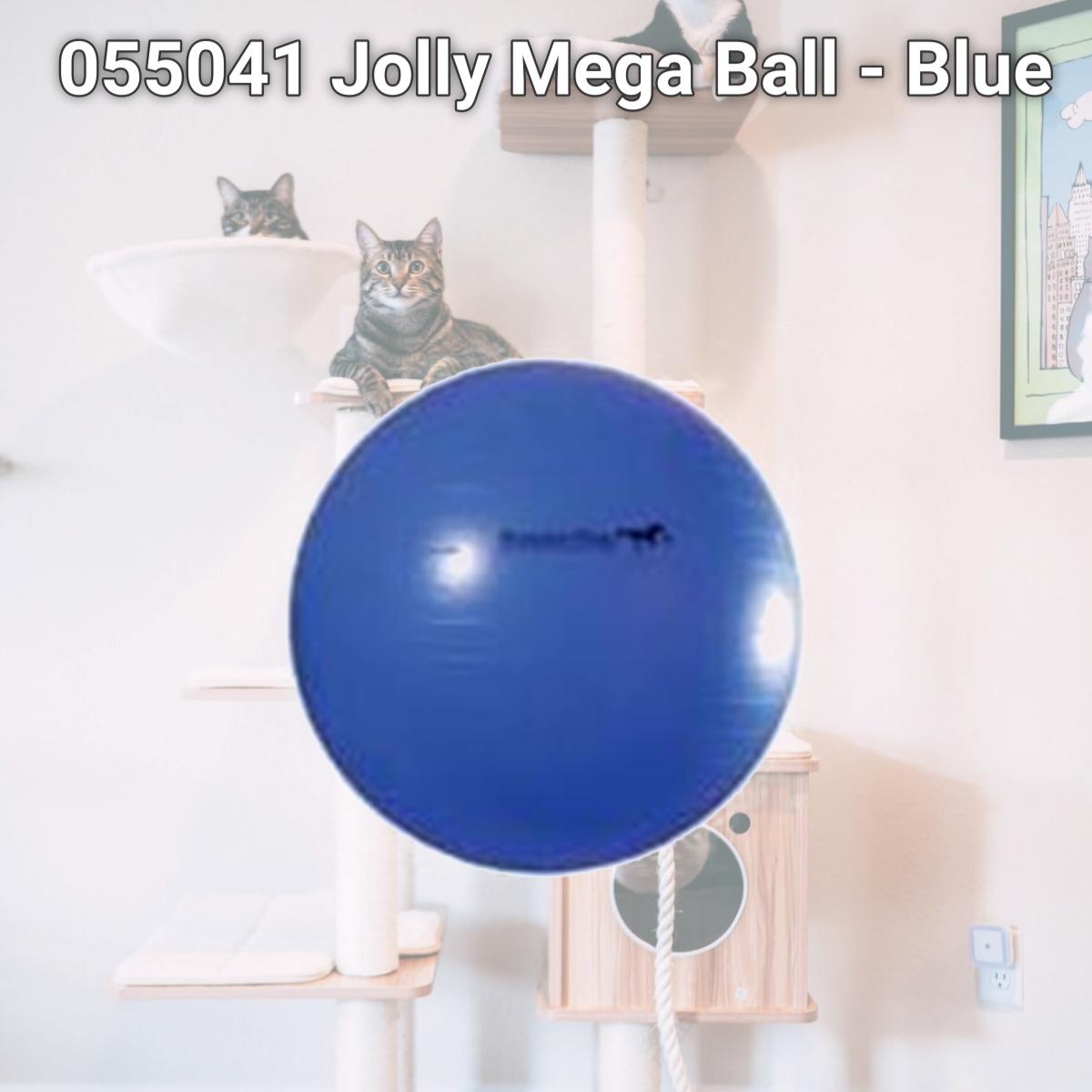 Picture of Horsemens Pride 055041 Jolly Mega Ball - Blue