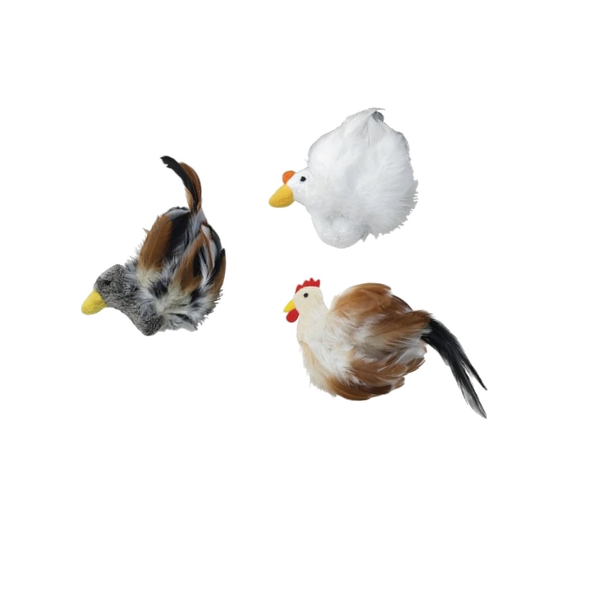 Picture of Ethical Cat 688893 Feather Birds - Assorted