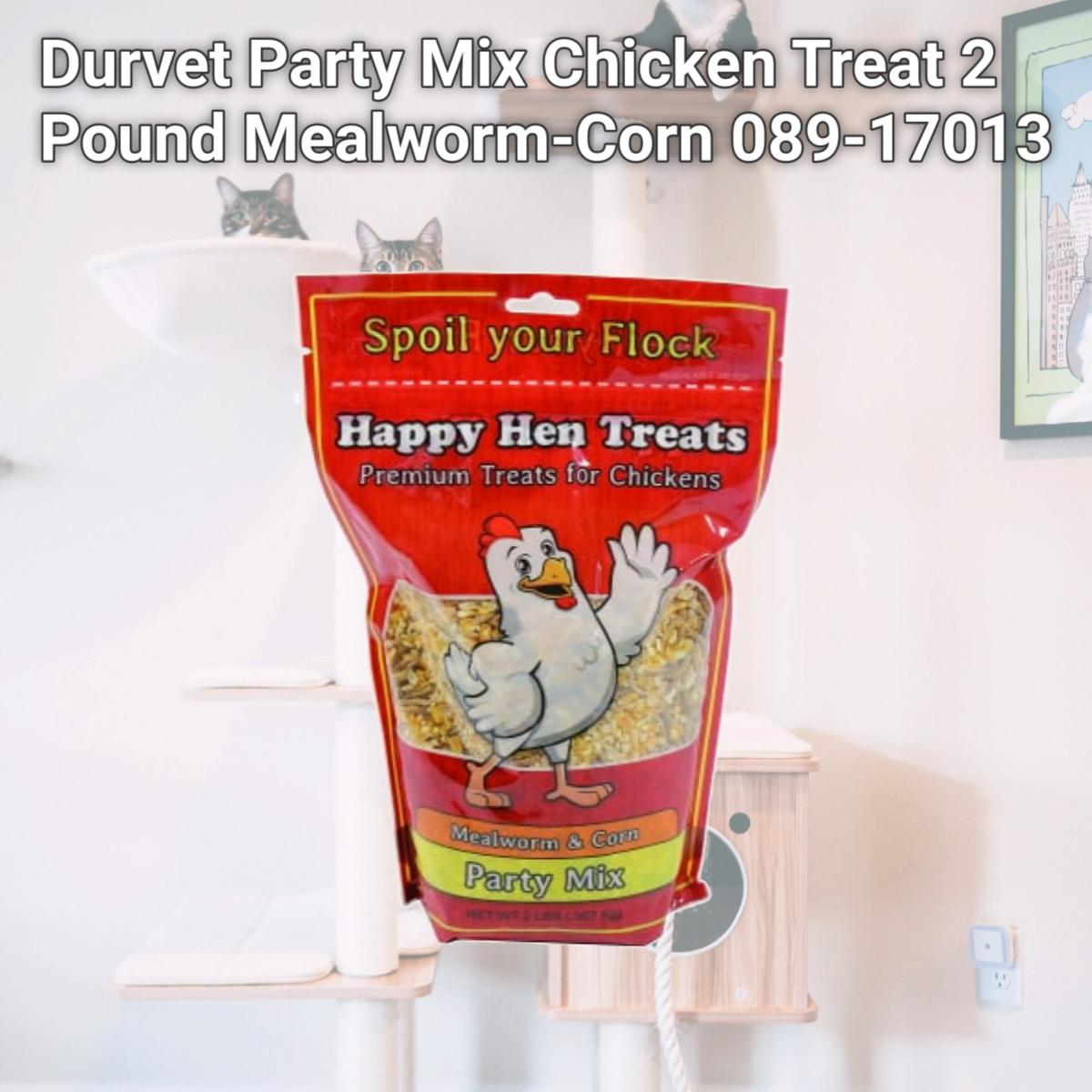 Picture of Durvet Party Mix Chicken Treat 2 Pound Mealworm-Corn 089-17013