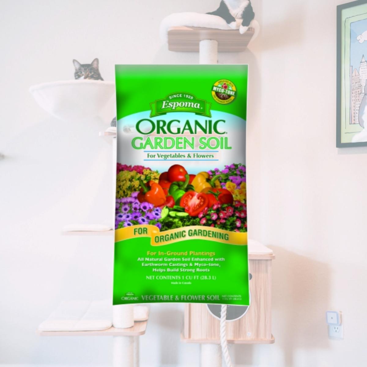 Picture of Espoma Organic Garden Soil For Vegetables And Flowers 1 Cubic Foot VFGS1