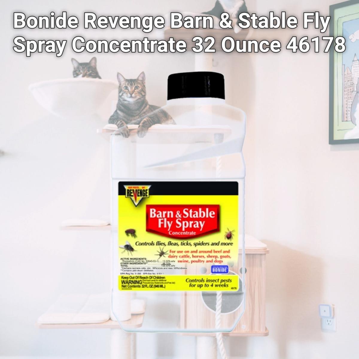 Picture of Bonide Revenge Barn & Stable Fly Spray Concentrate 32 Ounce 46178