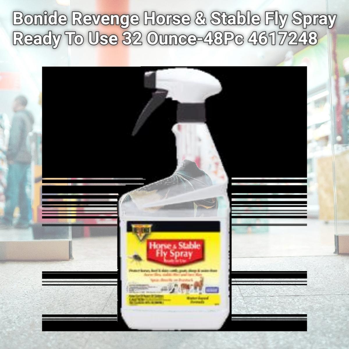 Picture of Bonide Revenge Horse & Stable Fly Spray Ready To Use 32 Ounce-48Pc 4617248