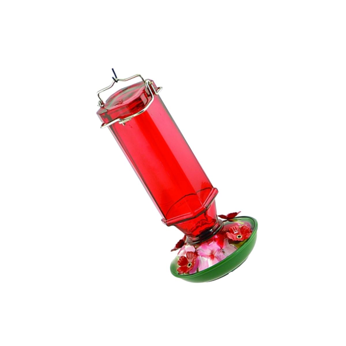 Picture of Audubon/Woodlink Glass Humminbird Feeder 16 Ounce Red NA35241