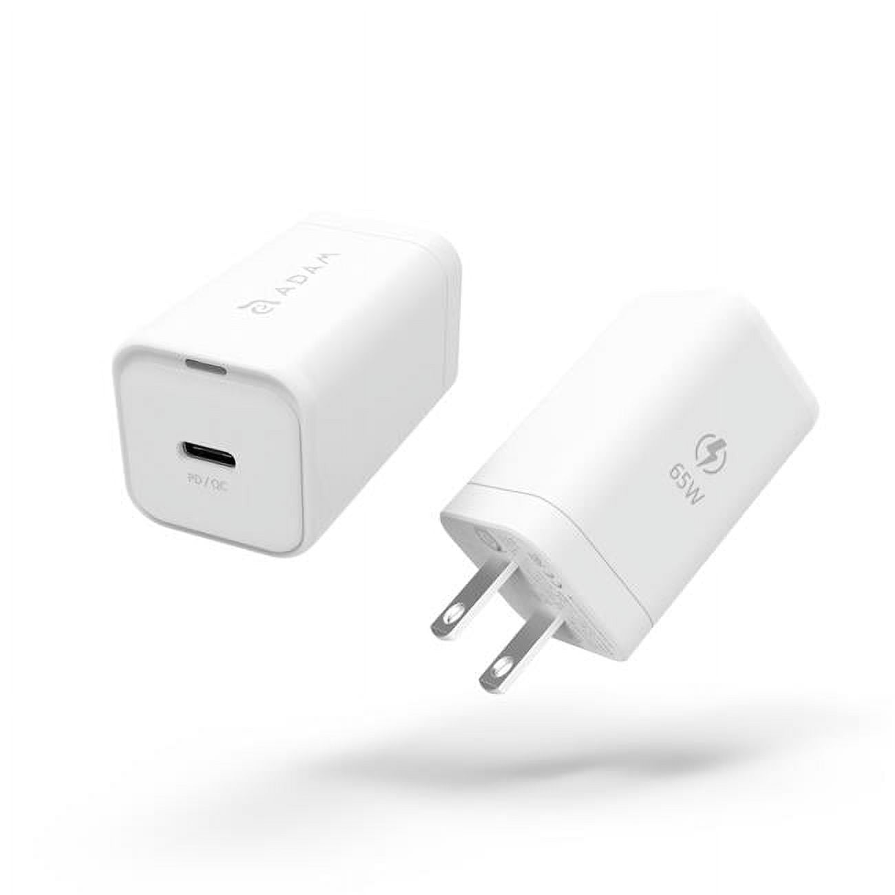 Picture of Adam Elements APAADX6USWH OMNIA X6A PD & QC 65W Compact Wall Charger&#44; White