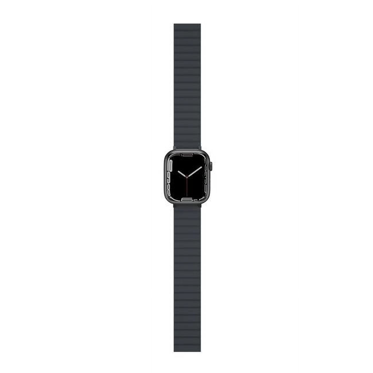 Picture of JC Pal JCP6286 Flex Form Magnetic Apple Watch Band&#44; Grey & Yellow