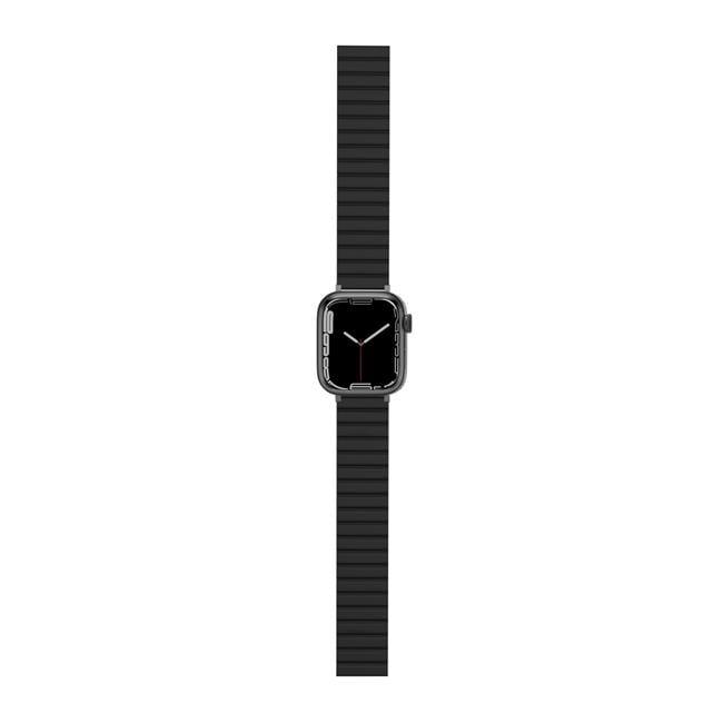 Picture of JC Pal JCP6287 Flex Form Magnetic Apple Watch Band&#44; Black & Red