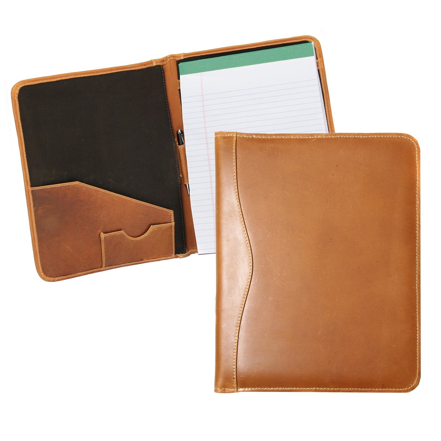 CS601-26 Salt River Canyon Meeting Folder, Distressed Tan