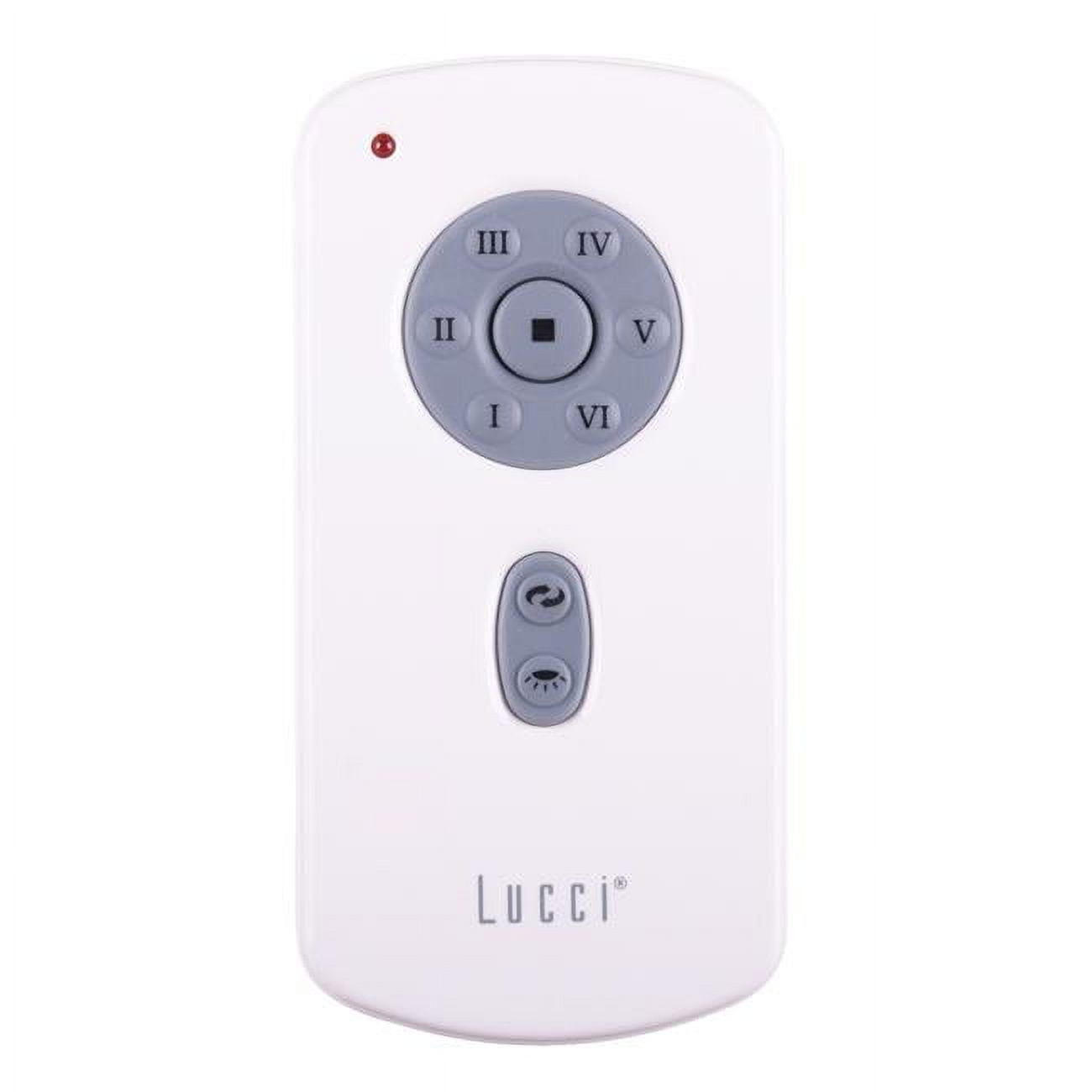 Picture of Lucci Air 52052802 Climate White Ceiling Fan Remote Control with Wall Mount
