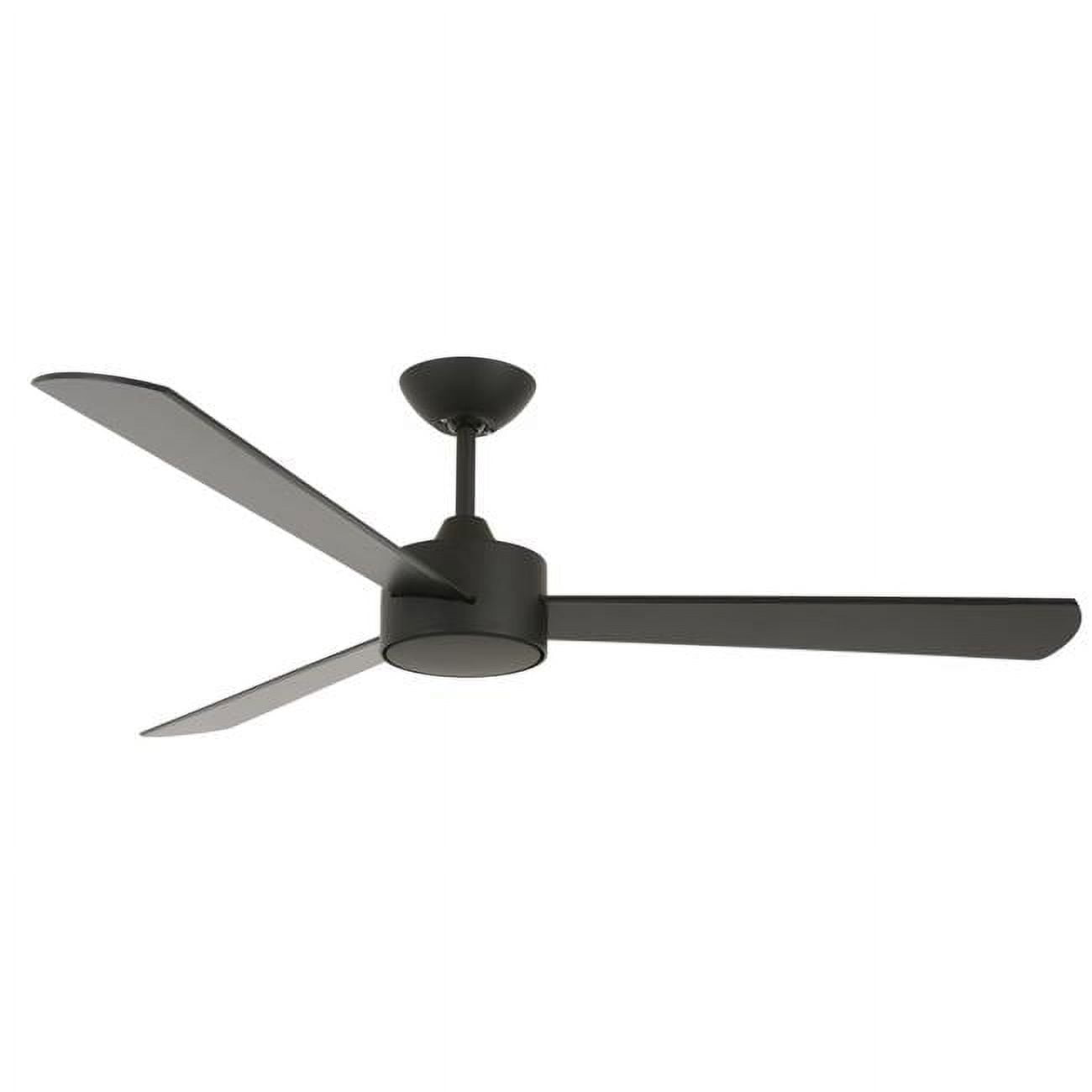 52 in. Climate III DC Ceiling Fan, Black