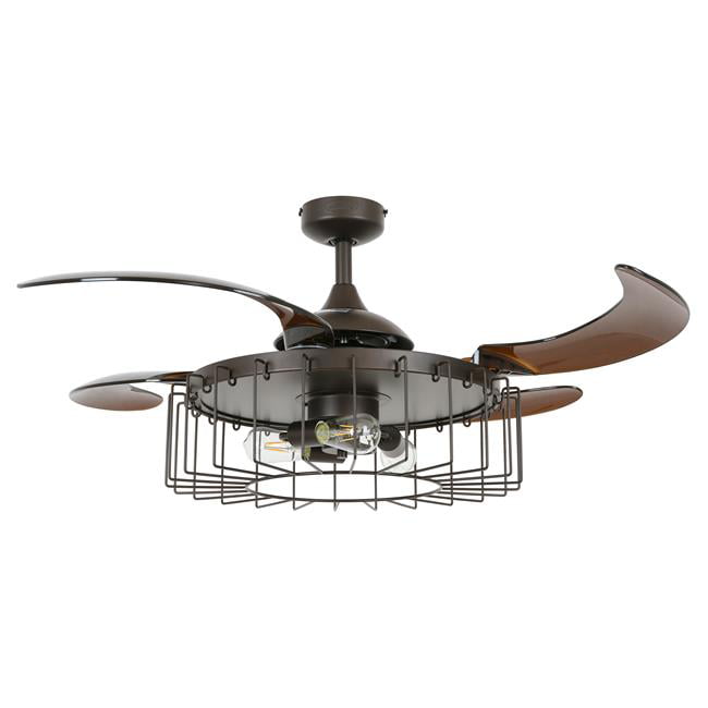 Picture of Fanaway 51104001 Sheridan 48-inch Oil Rubbed Bronze AC Ceiling Fan with Light